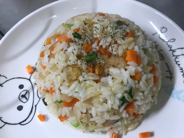 TOMO'sキッチン ☆エビピラフ 完成