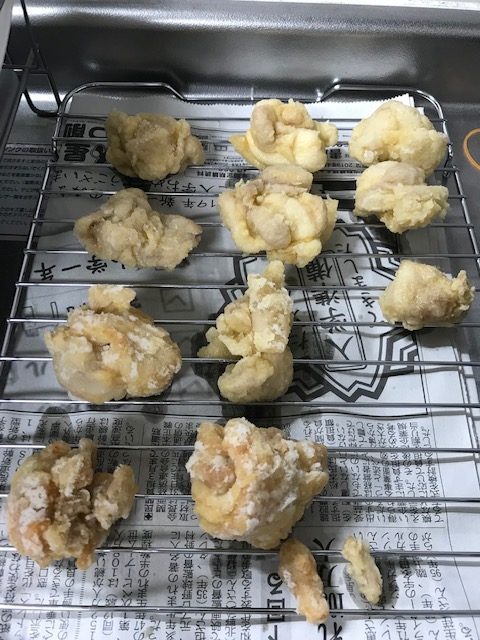 TOMO'sキッチン唐揚げ一度揚げ