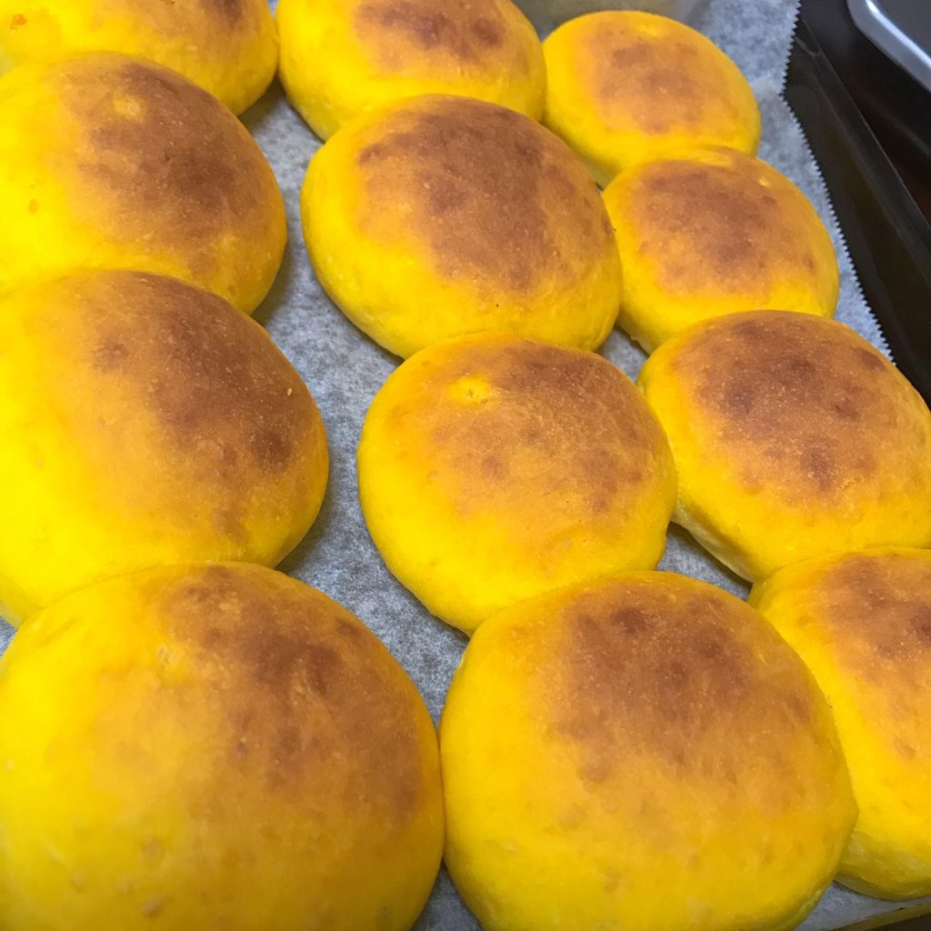 かぼちゃのちぎりパン