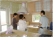 木工事完了検査(お客様立会い)