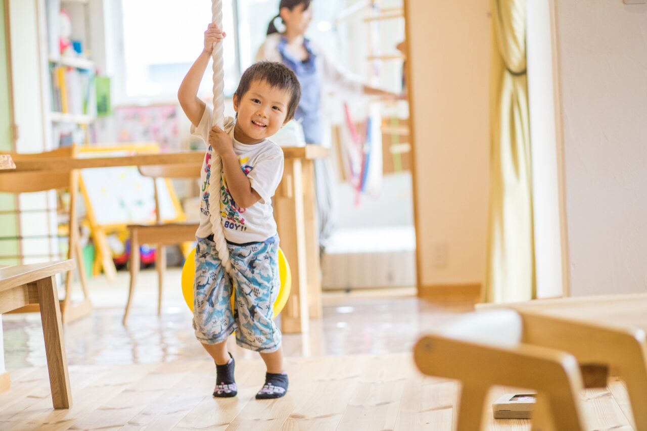 子どもが笑顔になるリビング