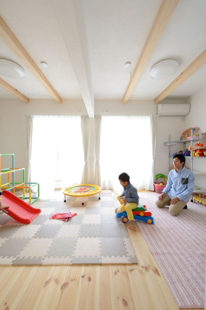 子ども室は将来2つに分けられるように