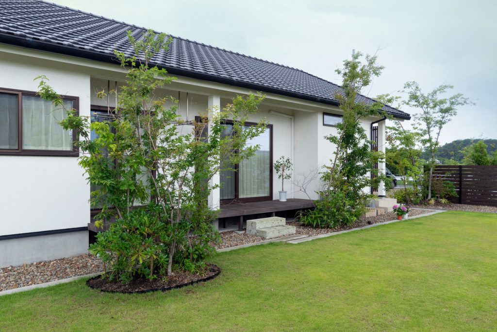 和モダン平屋住宅のマイホーム