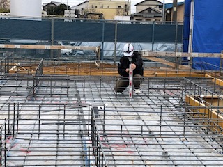 基礎工事は家を支える大切な工事です。