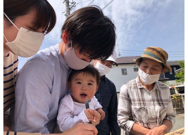 2世帯のお住まい　祝・上棟！