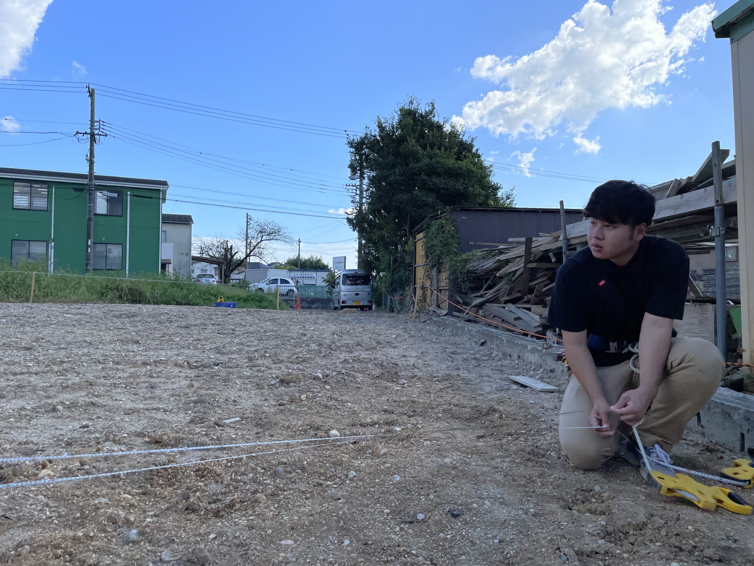 地縄張りの様子