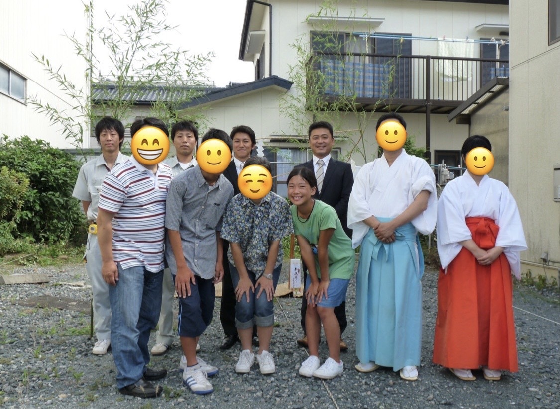 元野家　地鎮祭の様子