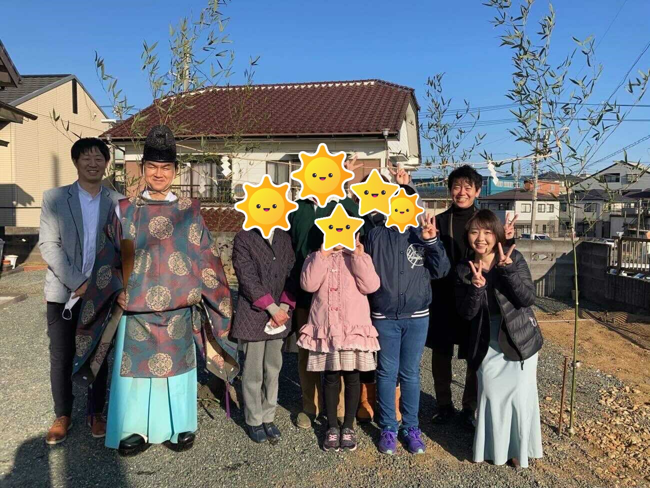 K様邸の地鎮祭！おめでとうございます！