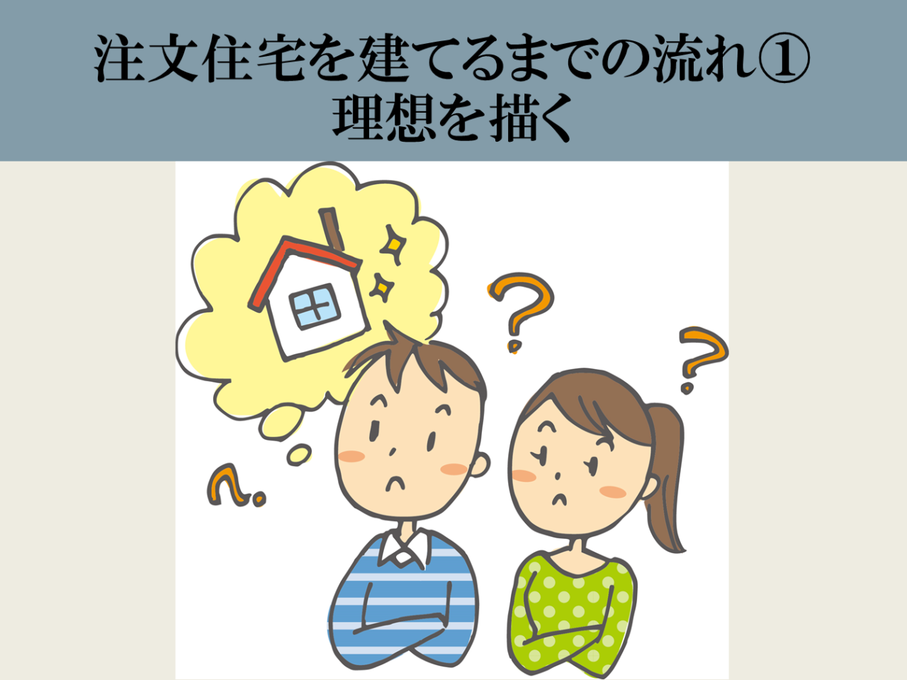 注文住宅を建てるまでの流れ