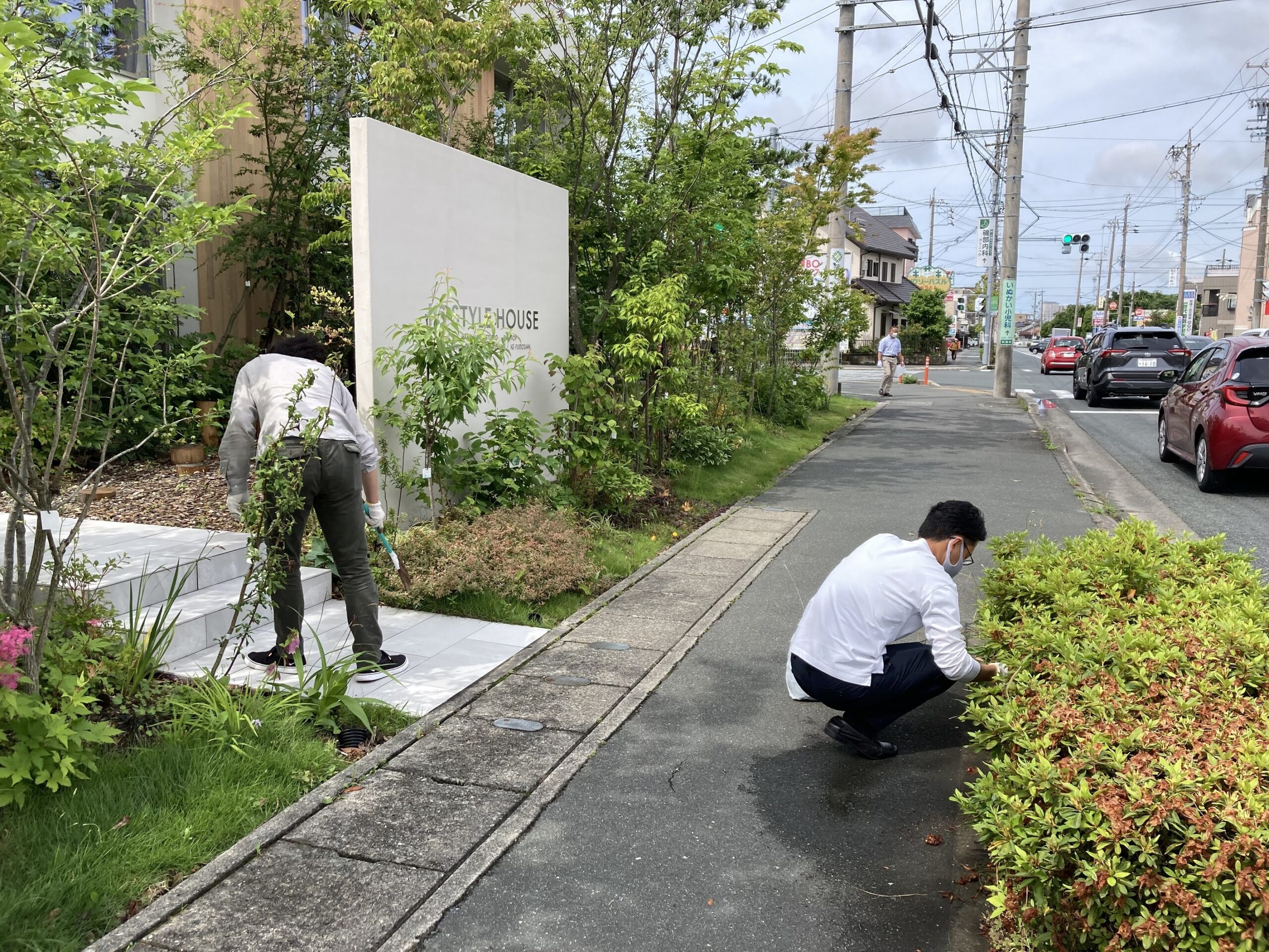 ごみゼロ活動の様子