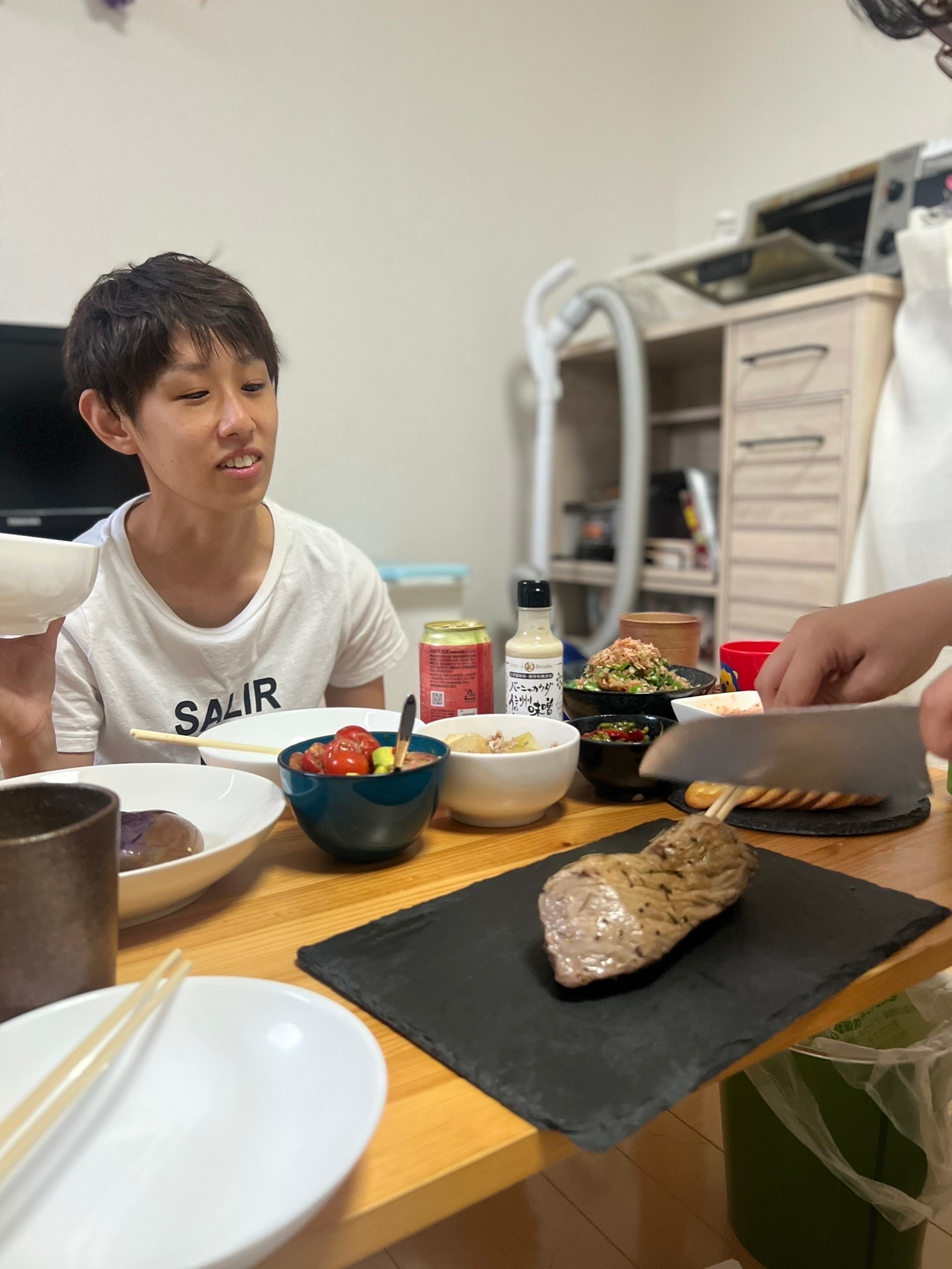 武内さんが笑顔な様子