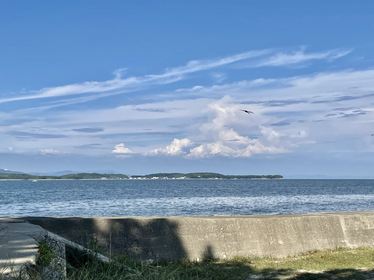 自然溢れる日間賀島