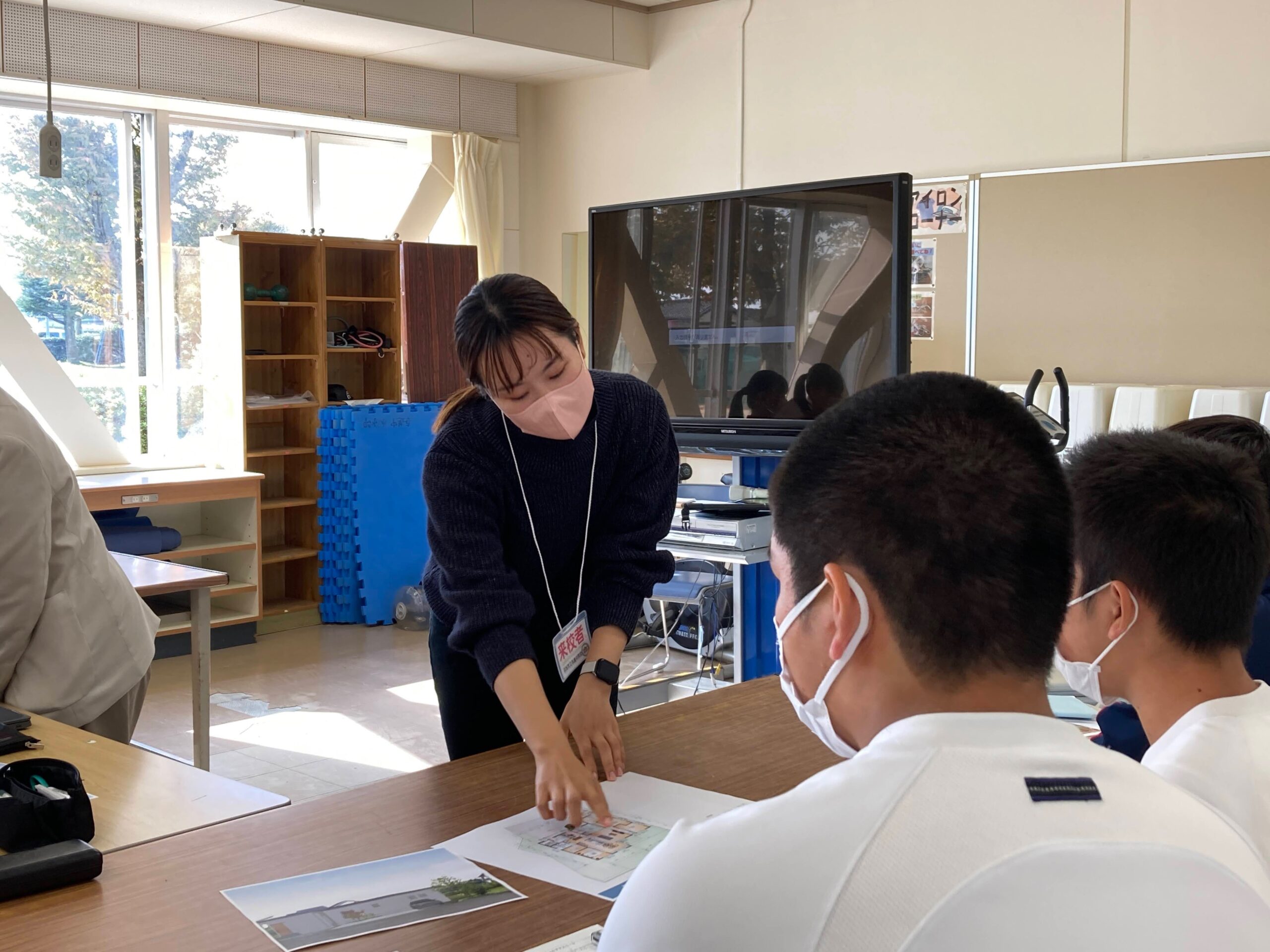 足立先生の様子