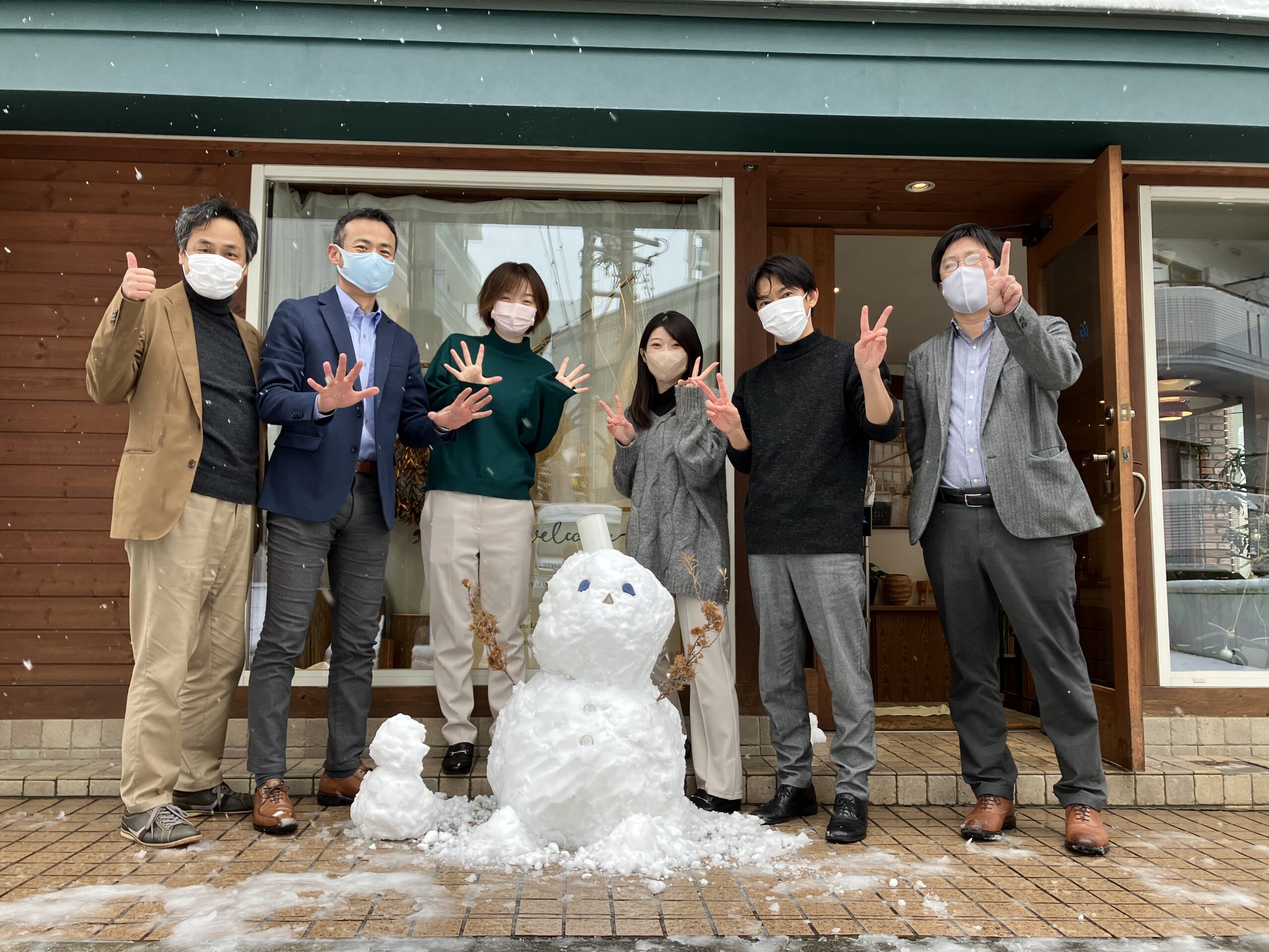 雪をみると遊びたくなる！⛄