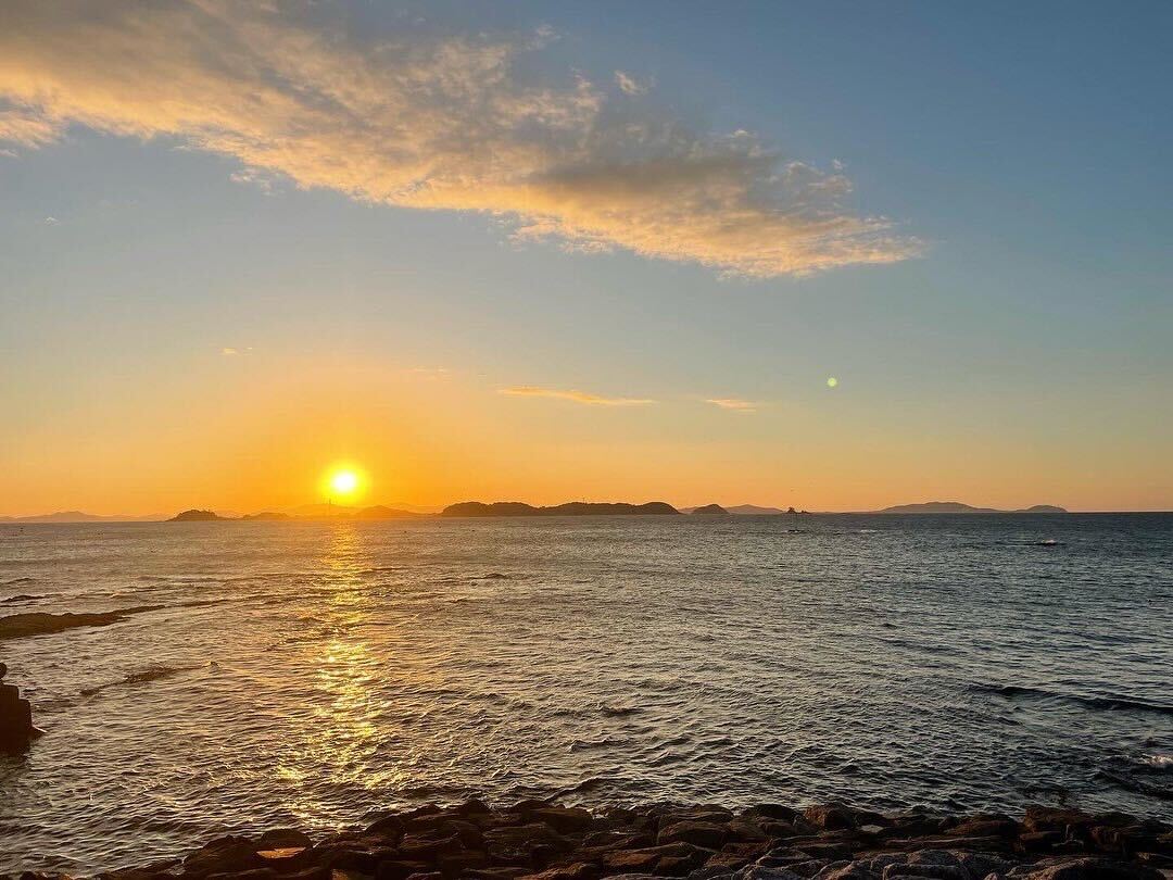 毎年恒例の初日の出で、今年もパワーをもらいました🌅