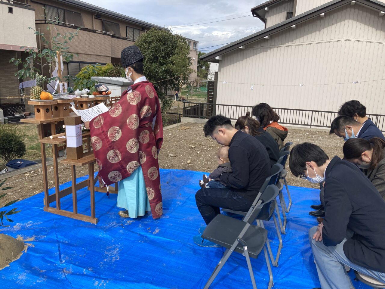 地鎮祭へ参加してきました！