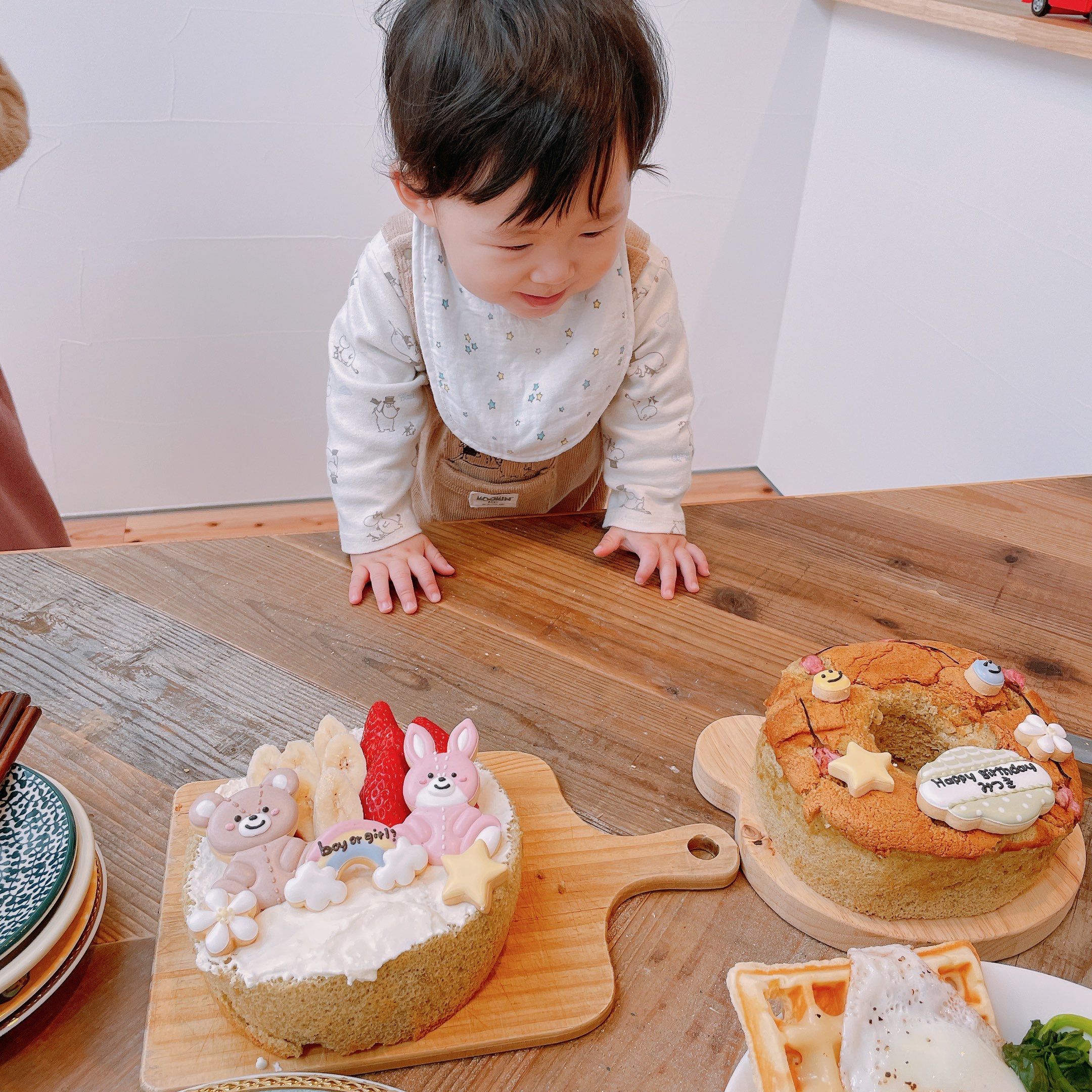 第一子初誕生と第二子性別判明!!