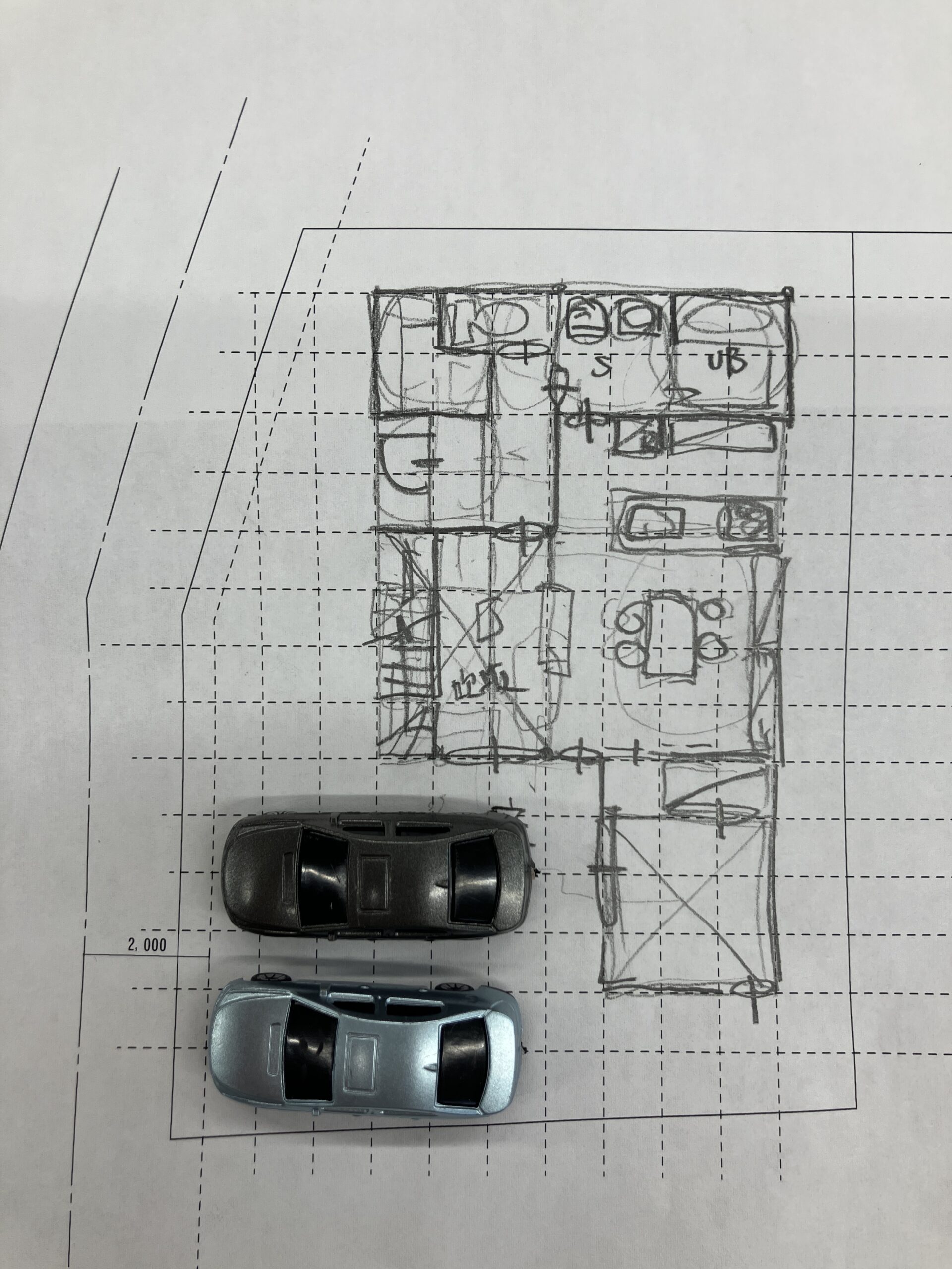 注文住宅　駐車場計画