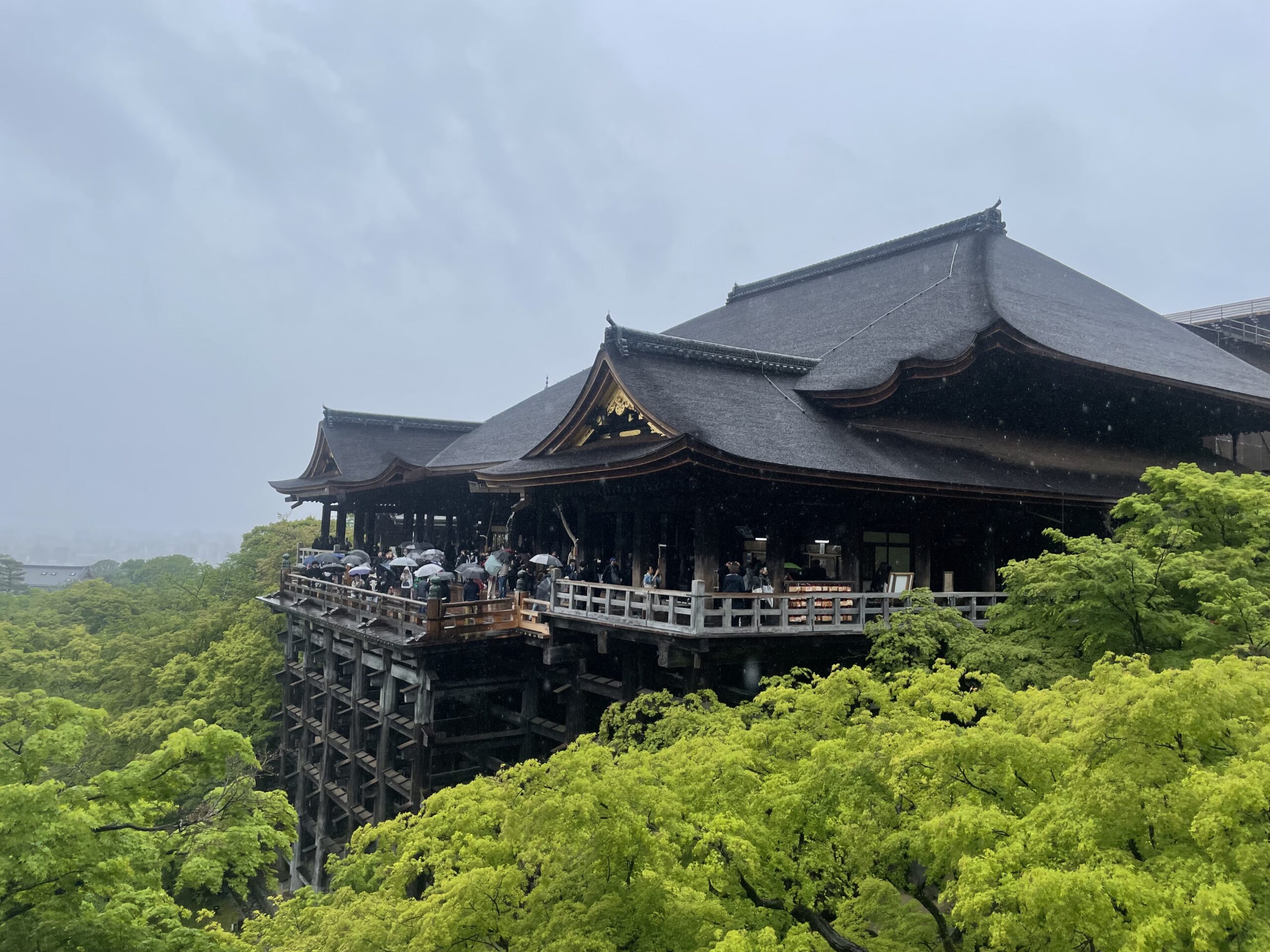 清水寺の様子