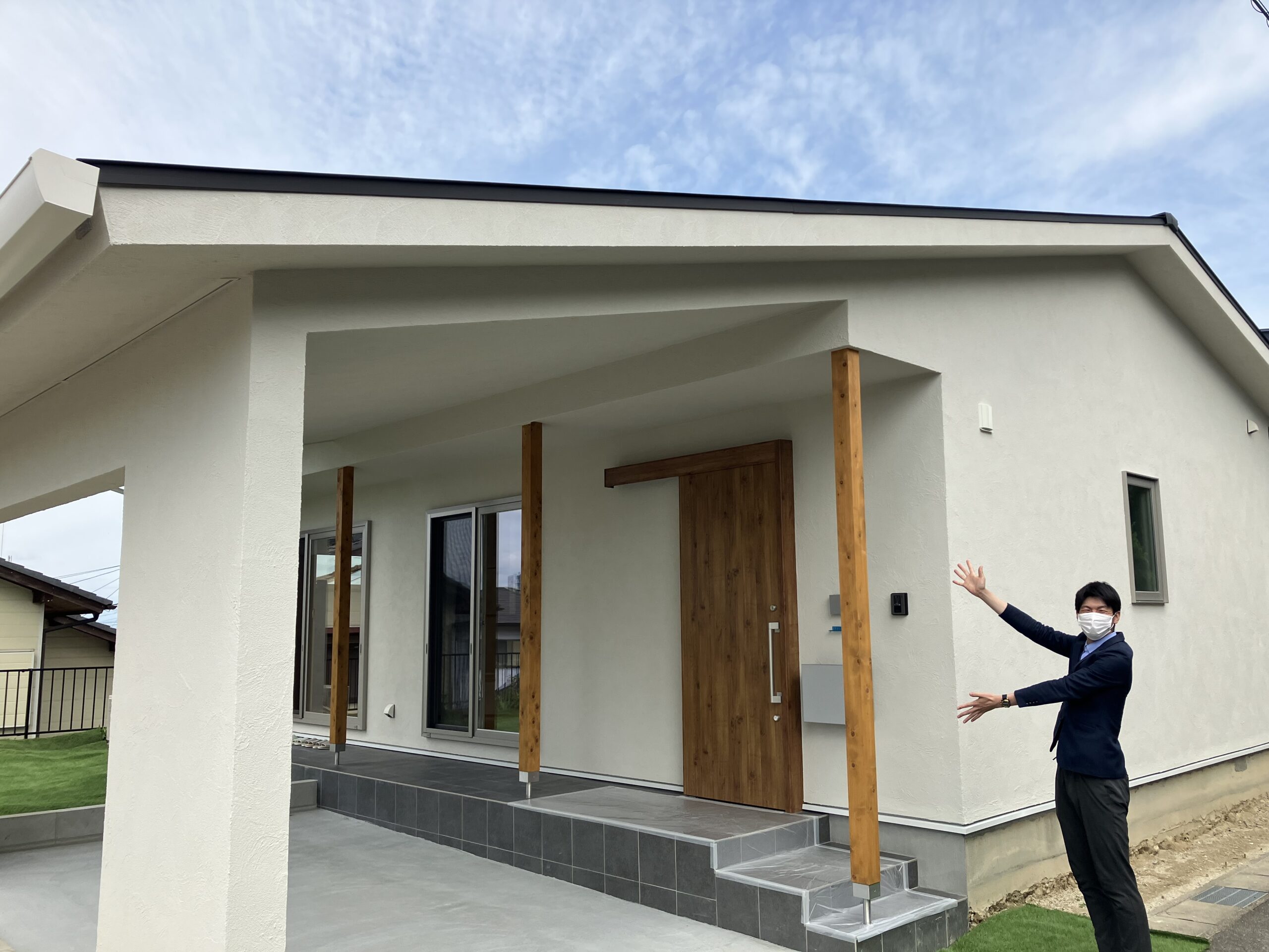 フルリノベーションの平屋建て住宅