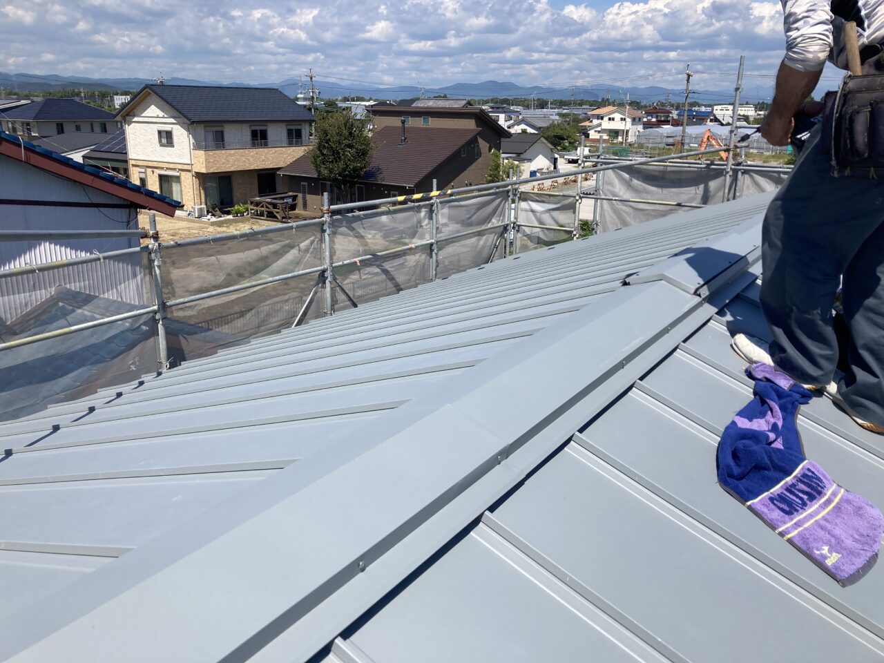 板金屋根について