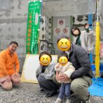 外部塗壁の打合せに同席しました！