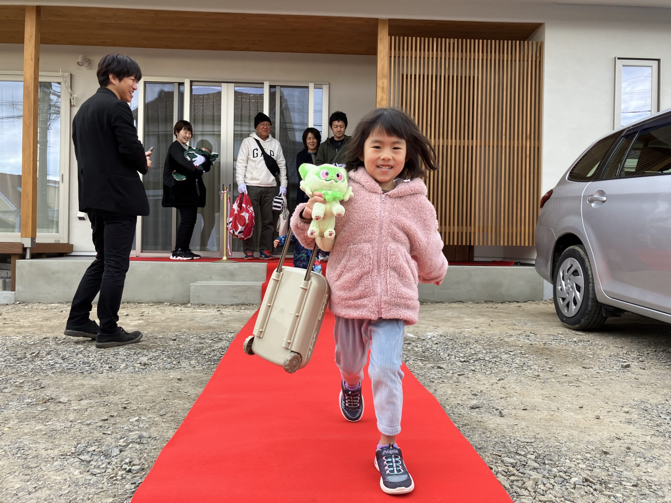 新築住宅お引渡しでの一コマ