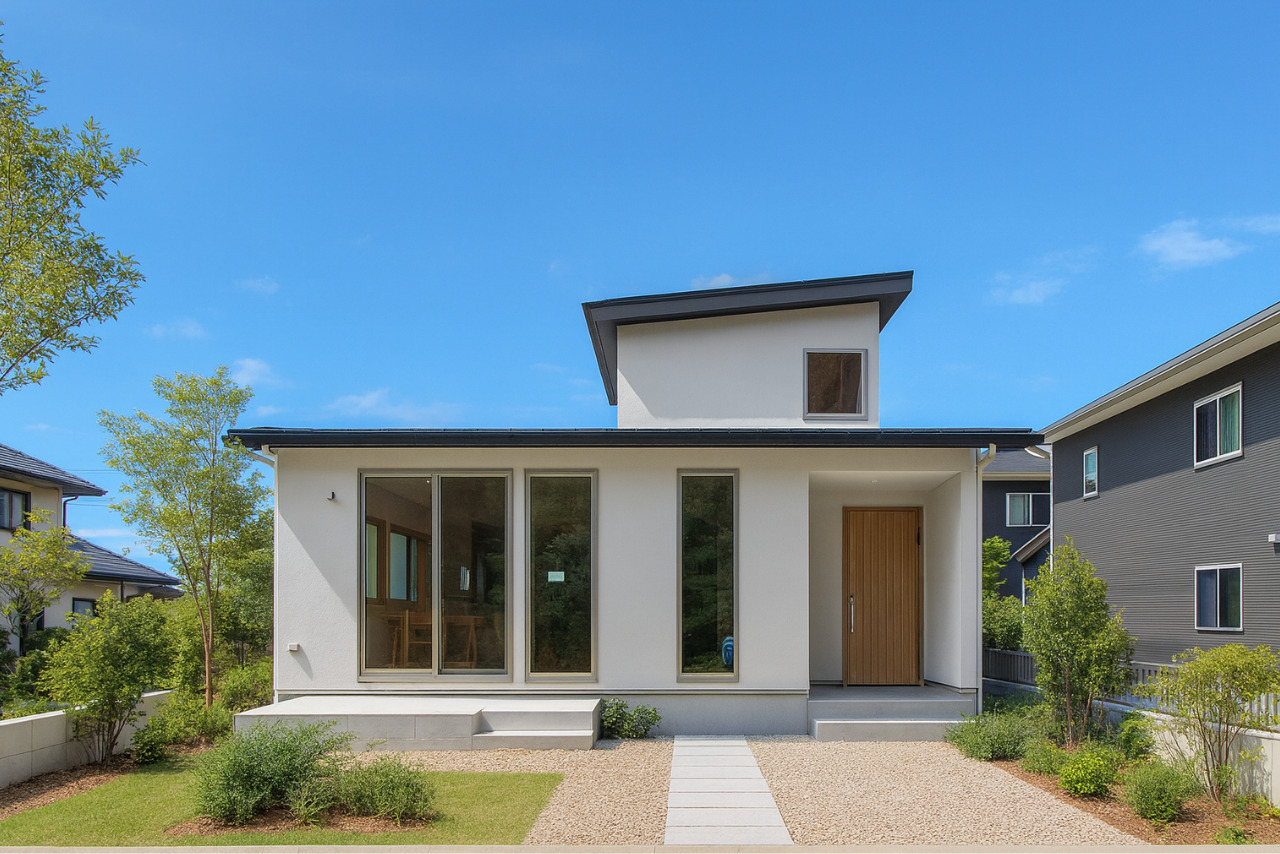 ■終了　森を眺め 愛犬と暮らす<br>20代夫婦が建てる1階完結型の家