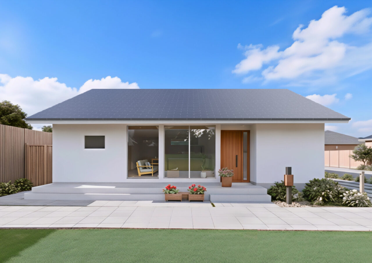 26坪で叶えた広々空間<br>自然と一緒に暮らす平屋