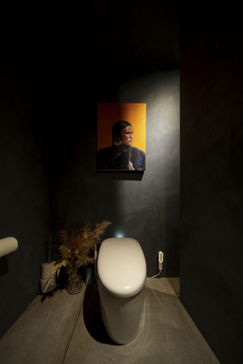 美術館のようなトイレ