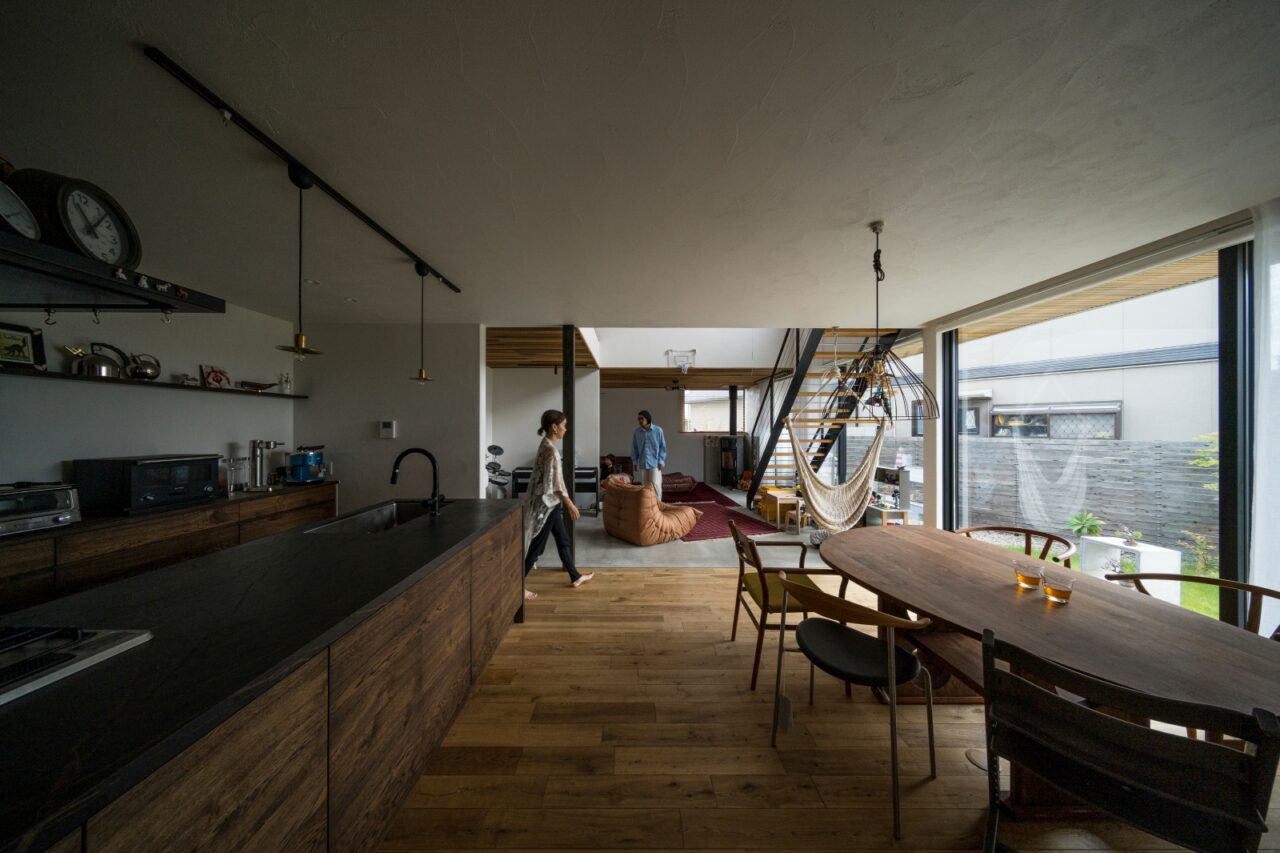 ゆるやかに繋がるLDK